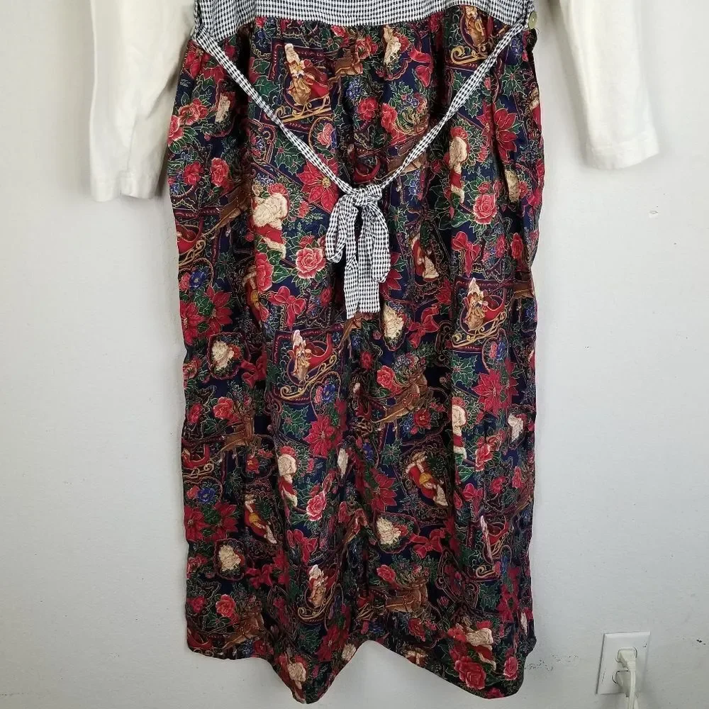 Sharon Anthony Lifestyles Dresses Christmas Jumper & Top Set Size 14 - Picture 7 of 9